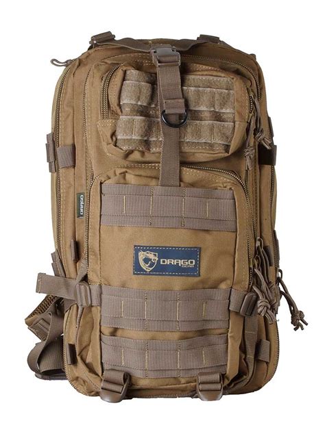 drago gear tracker backpack tan